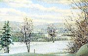 Prentice, Levi Wells Near Lake Placid, Andirondack Mountains, New York USA oil painting artist